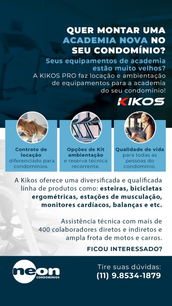 KIKOS- EQUIPAMENTO PARA ACADEMIA